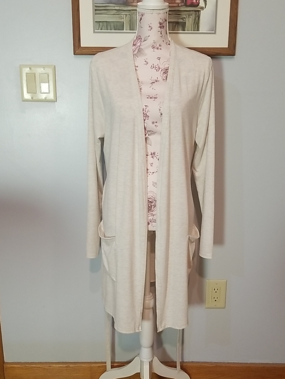Love to Lounge Oatmeal Cardigan